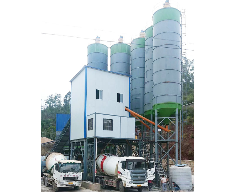 攪拌站設(shè)備案例