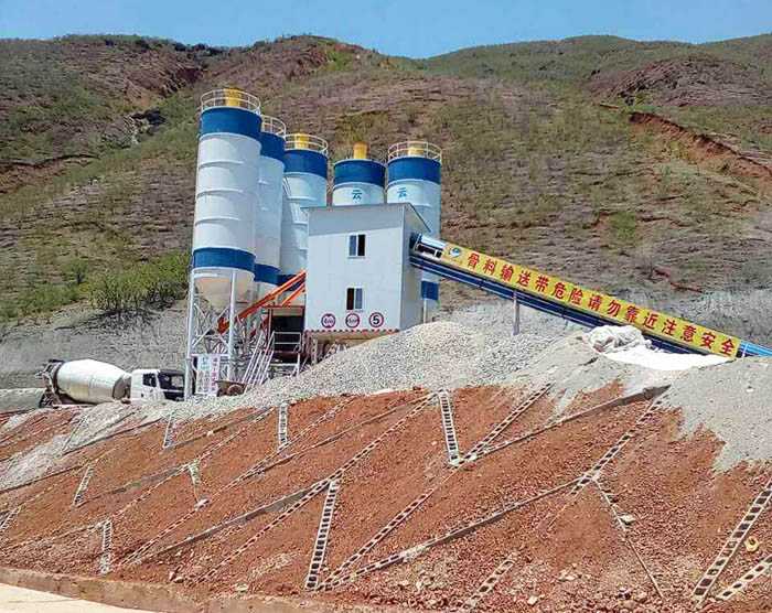 攪拌站設(shè)備案例